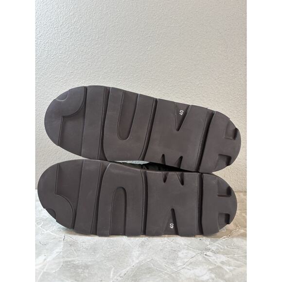 Piumestudio Luna‎ Green Pillow Boot Womens 40 Evereve Ankle Bootie Vegan New - Picture 6 of 6